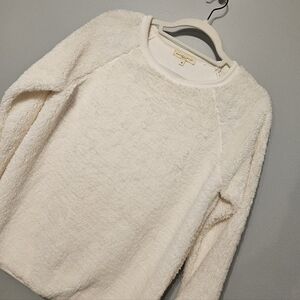 Cozy Cream Fleece Sweater